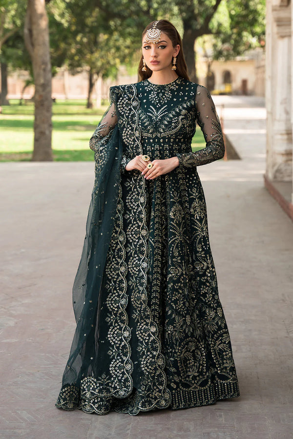 AYZEL EMBROIDERED NET D-09 FARIDA