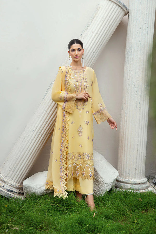 RIWAYAT LAWN DRESS BY RAMSHA-KV10 Y-1003