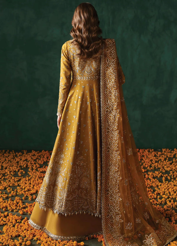 BRIDAL DIVANI RAW SILK BY AFROZEH AS-V3-24-02 JAHANBANO