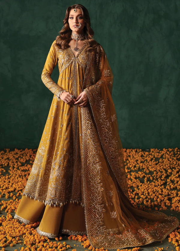 BRIDAL DIVANI RAW SILK BY AFROZEH AS-V3-24-02 JAHANBANO