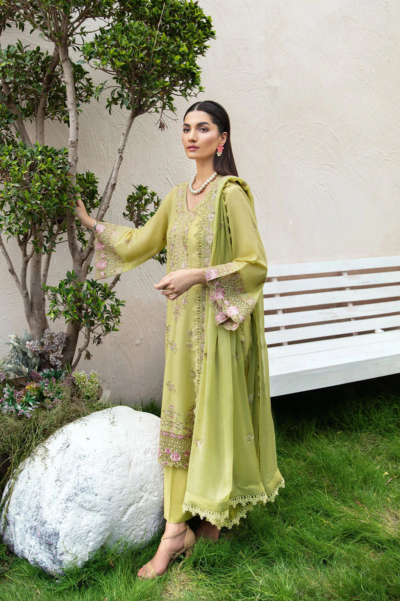 RIWAYAT LAWN DRESS BY RAMSHA-KV10 Y-1007