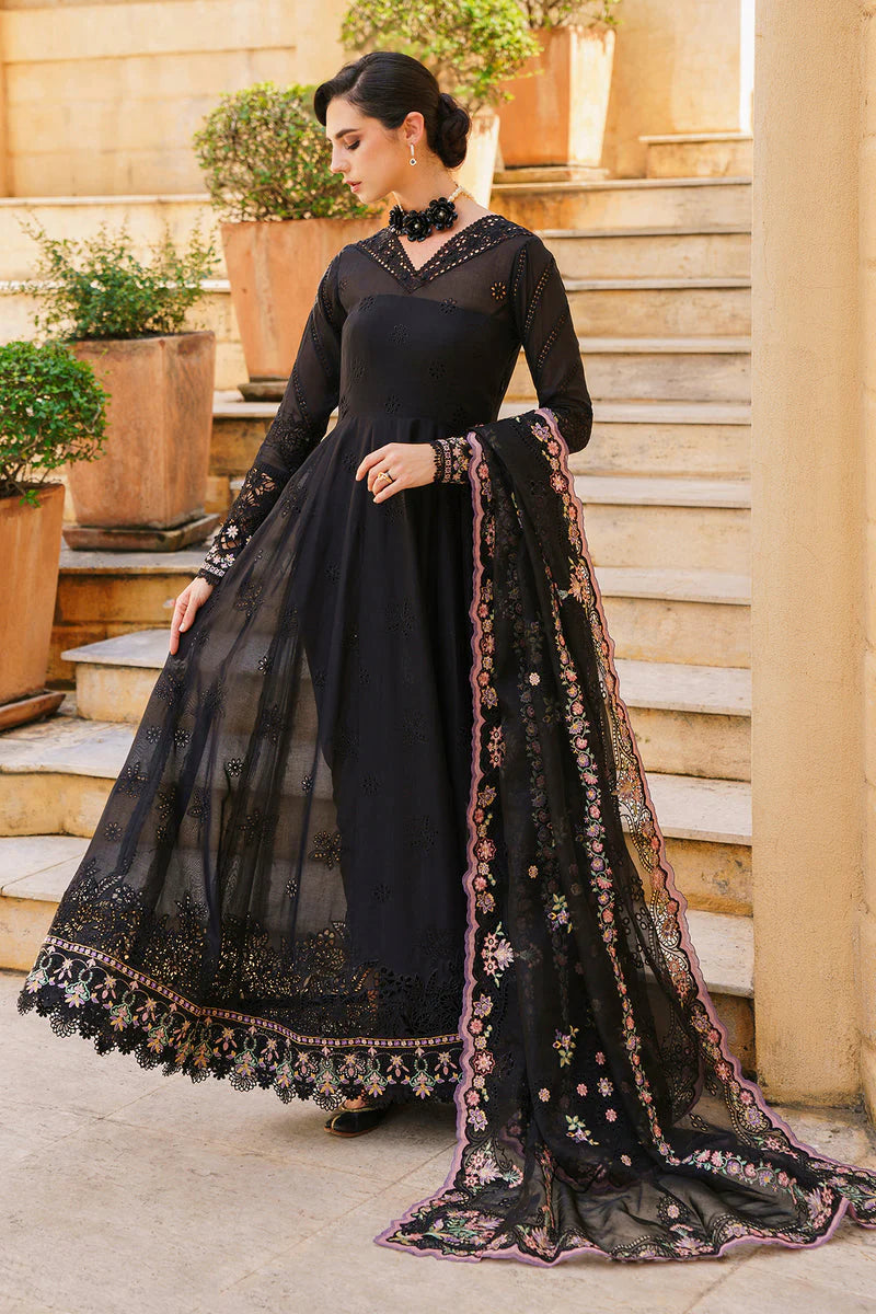 EMBROIDERED SWISS LAWN BY BAROQUE KV12-D06