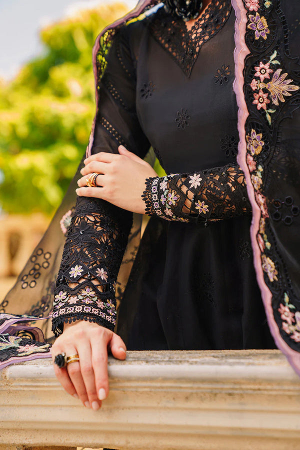 EMBROIDERED SWISS LAWN BY BAROQUE KV12-D06