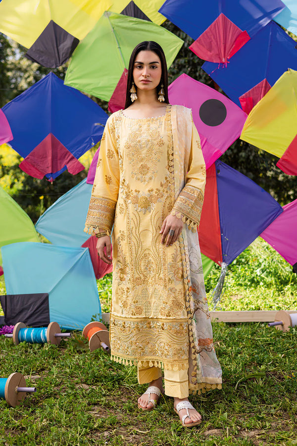 RIWAYAT LAWN DRESS BY RAMSHA-KV12 Y-1207