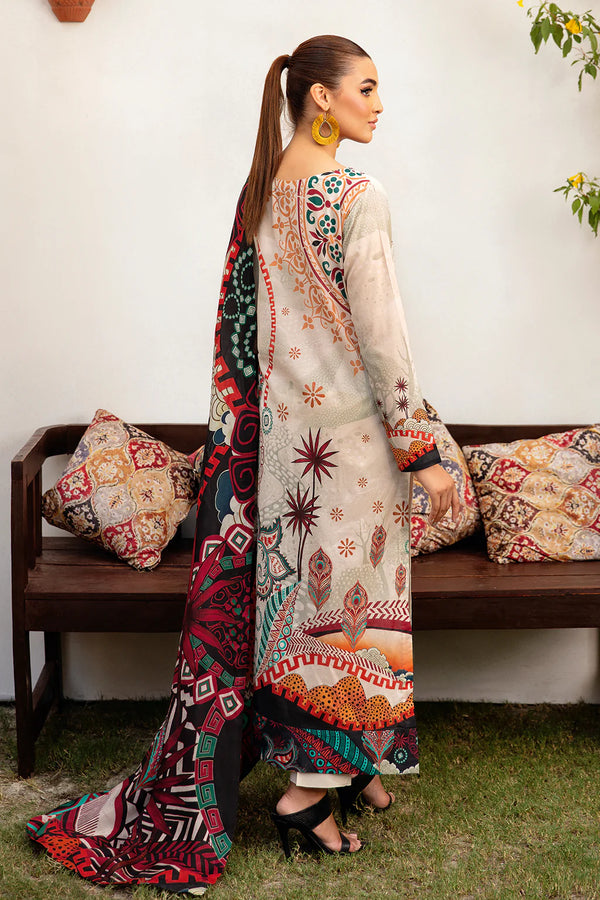 MASHAAL LAWN DRESS BY RAMSHA-KV12-Y-1208