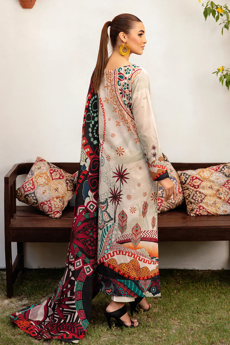MASHAAL LAWN DRESS BY RAMSHA-KV12-Y-1208