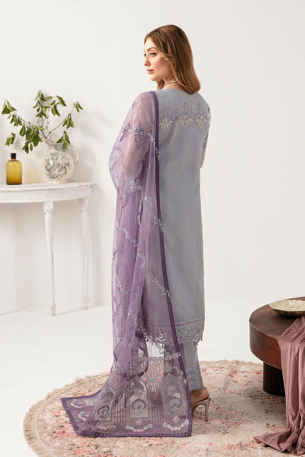 MINHAL ORGANZA DRESS BY RAMSHA KV11-M-1104