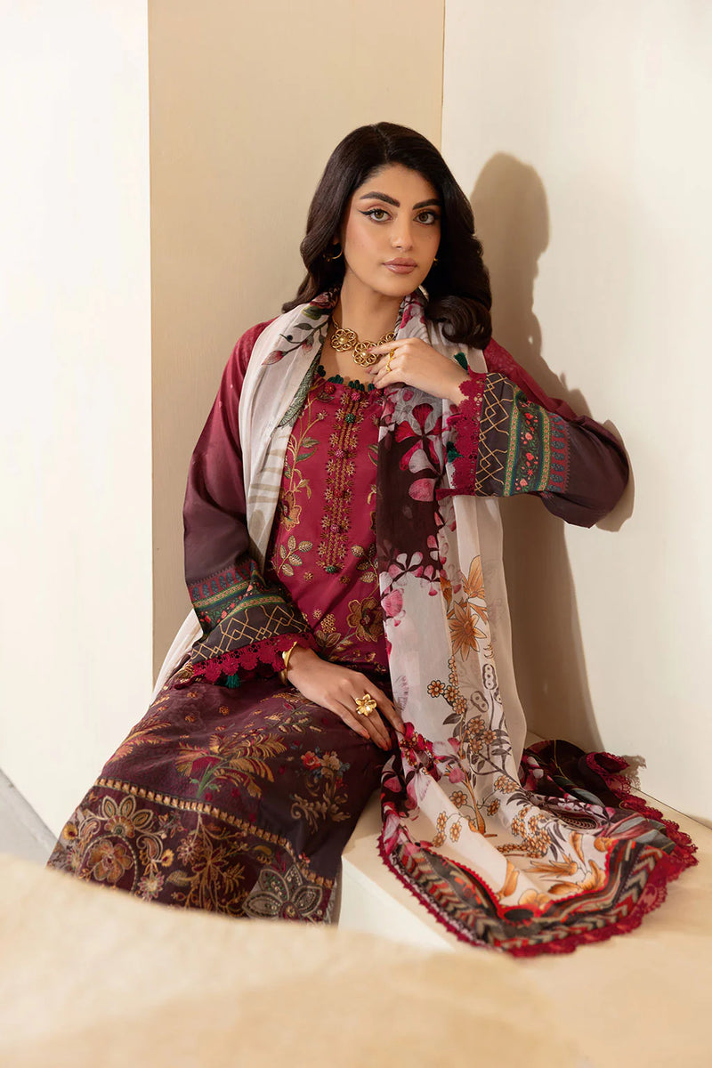 MASHAAL LAWN DRESS BY RAMSHA-KV13-Y-1303