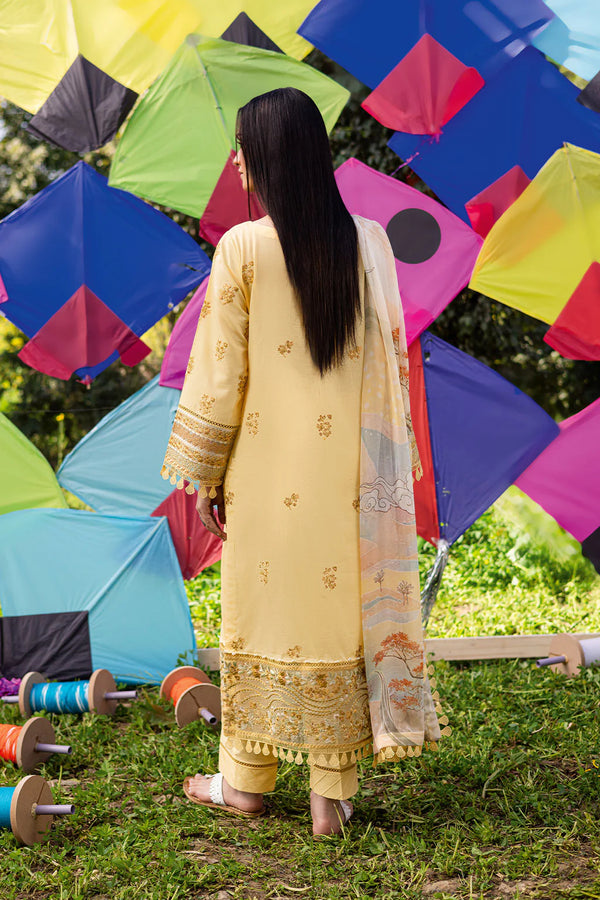 RIWAYAT LAWN DRESS BY RAMSHA-KV12 Y-1207