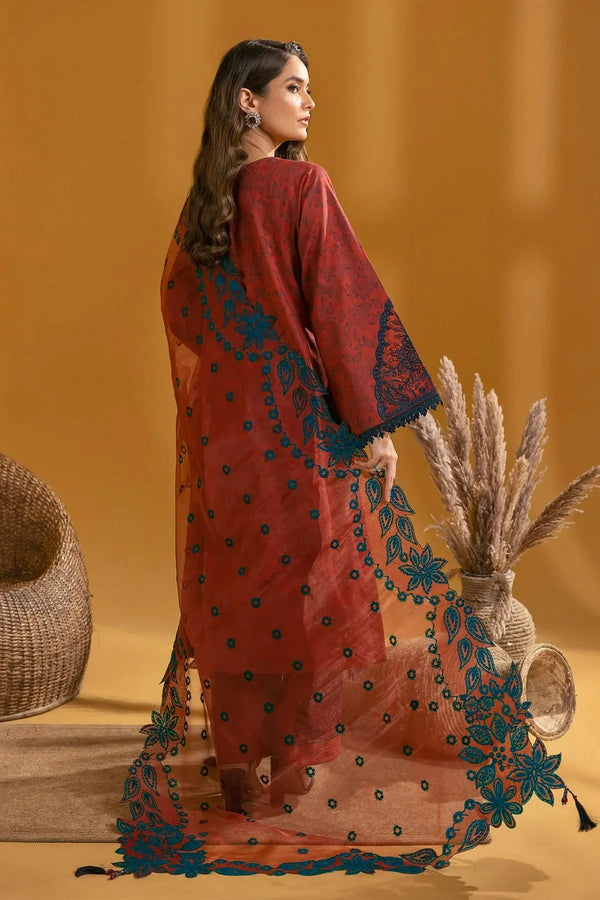 EMBROIDERED MAAHI LAWN BY RAMSHA 8-MIRA