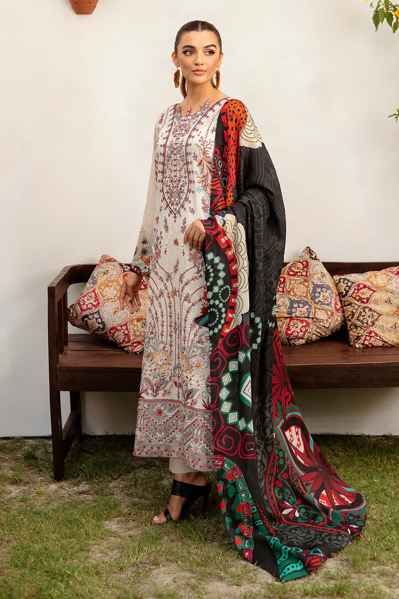 MASHAAL LAWN DRESS BY RAMSHA-KV12-Y-1208