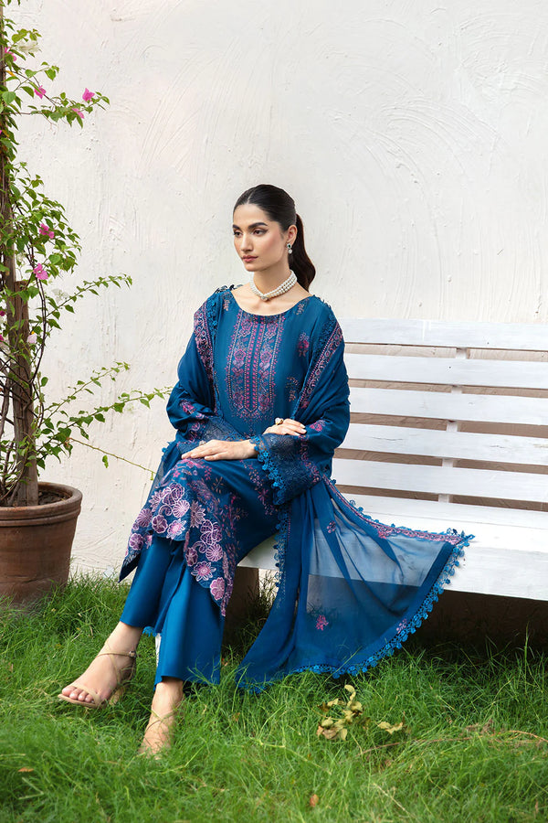 RIWAYAT LAWN DRESS BY RAMSHA-KV10 Y-1008