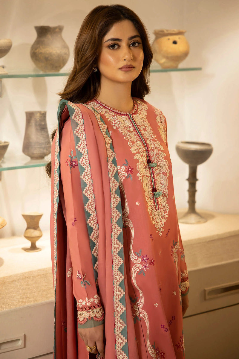 EMBROIDERED LAWN BY LARMINA (ZL24-02 B)