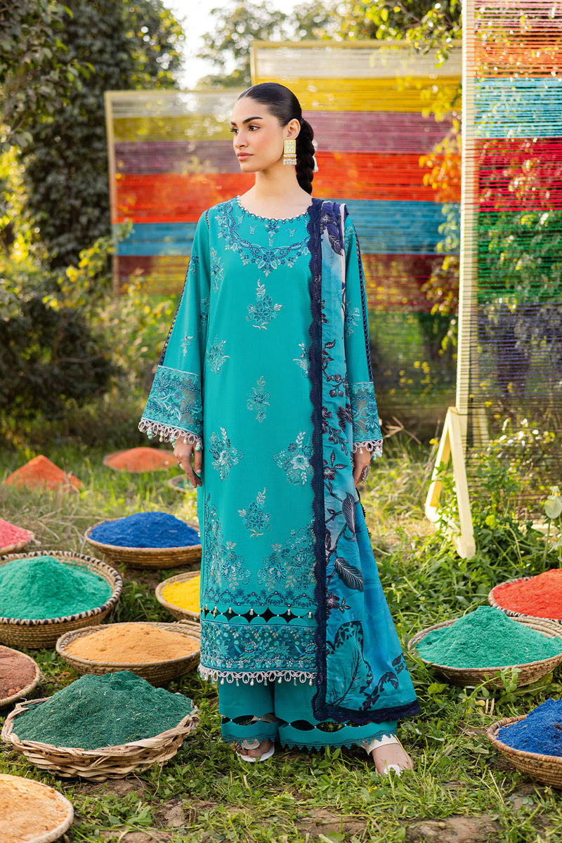 RIWAYAT LAWN DRESS BY RAMSHA-KV12 Y-1201