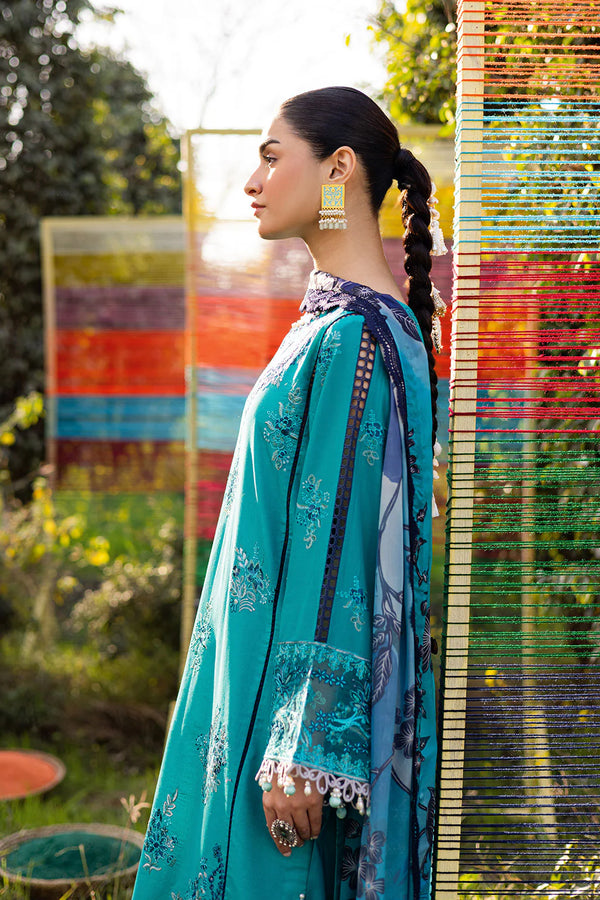 RIWAYAT LAWN DRESS BY RAMSHA-KV12 Y-1201