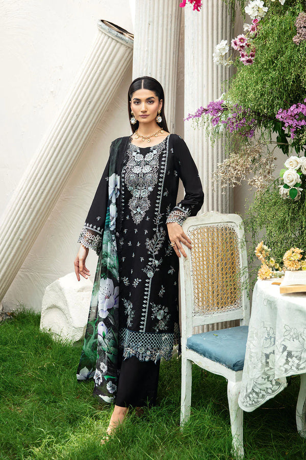 RIWAYAT LAWN DRESS BY RAMSHA-KV10 Y-1004