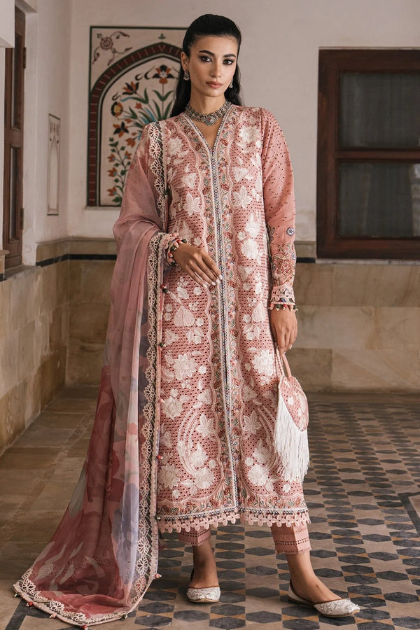EMBROIDERED LAWN BY JAZMIN KV24- DESIGN-04