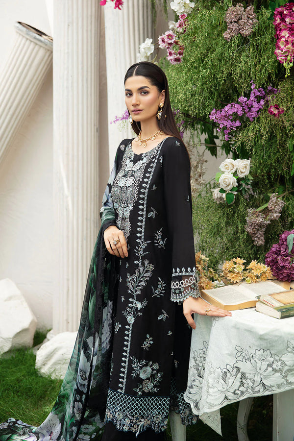 RIWAYAT LAWN DRESS BY RAMSHA-KV10 Y-1004