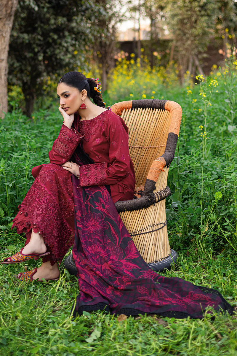 RIWAYAT LAWN DRESS BY RAMSHA-KV12 Y-1204