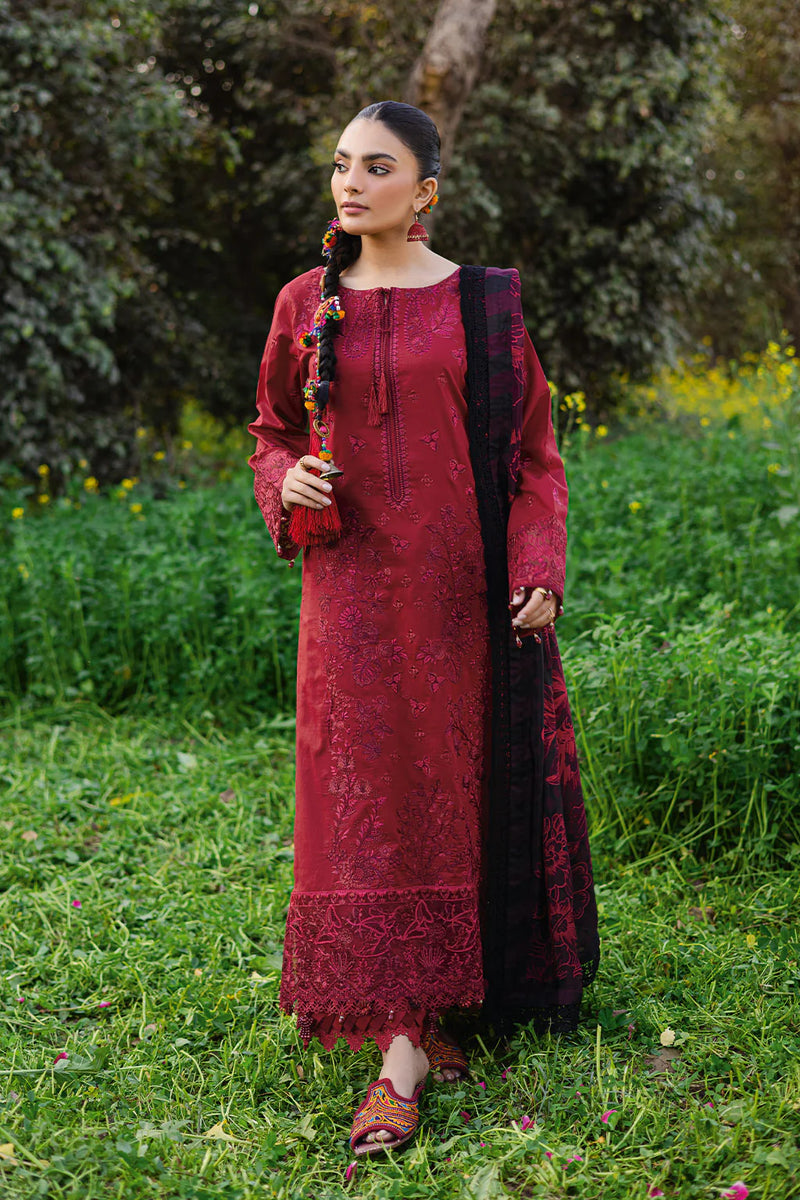 RIWAYAT LAWN DRESS BY RAMSHA-KV12 Y-1204