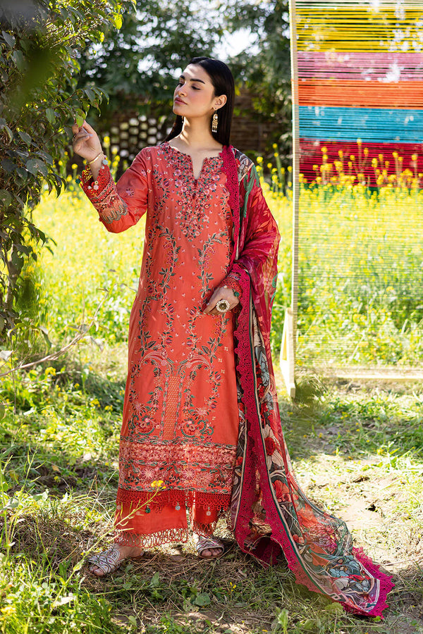 RIWAYAT LAWN DRESS BY RAMSHA-KV12 Y-1205