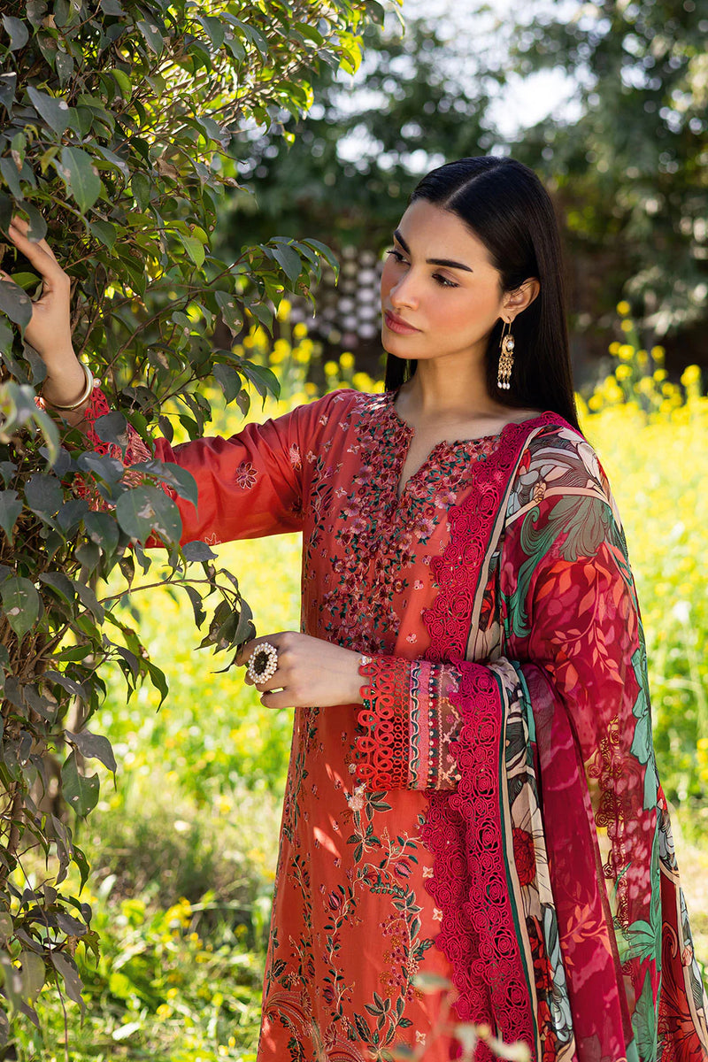RIWAYAT LAWN DRESS BY RAMSHA-KV12 Y-1205