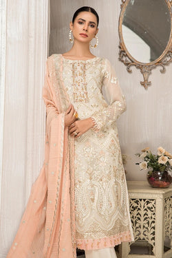 Maryams Embroided Chiffon & Organza Collection (Luxury)